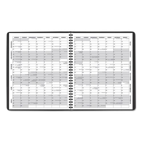 Monthly Planner, 11 x 9, Black Cover, 15-Month (Jan to Mar): 2024 to 2025. Picture 5