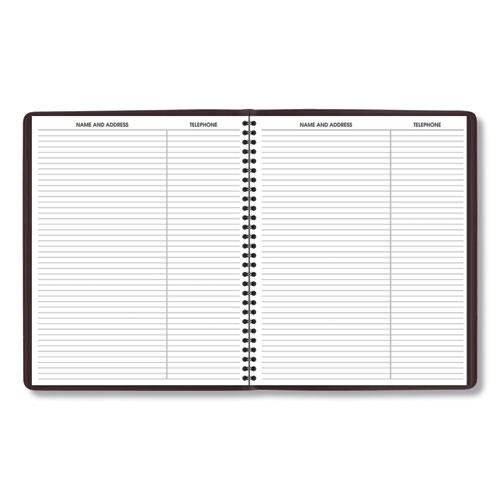 Monthly Planner, 11 x 9, Winestone Cover, 15-Month (Jan to Mar): 2024 to 2025. Picture 5