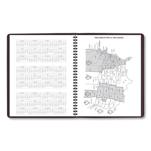 Monthly Planner, 11 x 9, Winestone Cover, 15-Month (Jan to Mar): 2024 to 2025. Picture 6