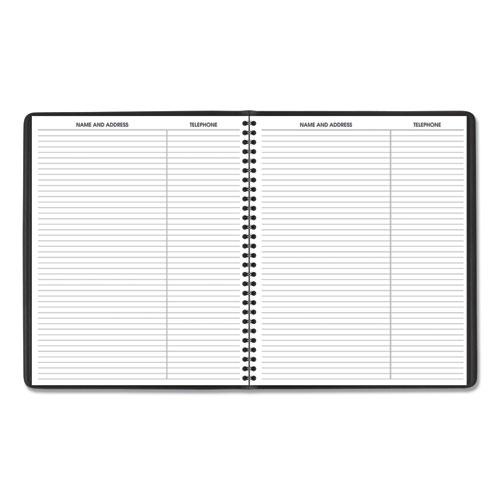 Monthly Planner, 11 x 9, Black Cover, 15-Month (Jan to Mar): 2024 to 2025. Picture 4