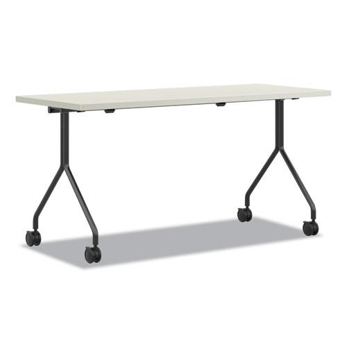 Between Nested Multipurpose Tables, Rectangular, 48w x 24d x 29h, Silver Mesh/Loft. Picture 1