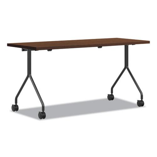 Between Nested Multipurpose Tables, Rectangular, 72w x 24d x 29h, Shaker Cherry. Picture 1