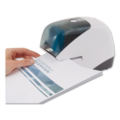 5050e Professional Electric Stapler, 60-Sheet Capacity, White. Picture 8