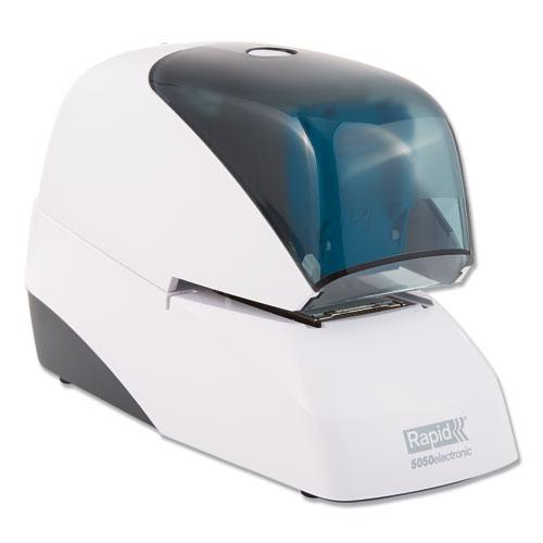 5050e Professional Electric Stapler, 60-Sheet Capacity, White. Picture 3