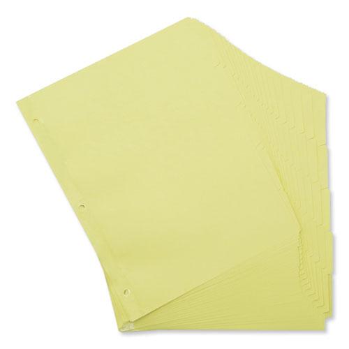 Self-Tab Index Dividers, 5-Tab, 11 x 8.5, Buff, 36 Sets. Picture 3