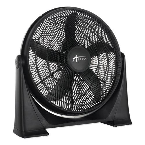 20" Super-Circulator 3-Speed Tilt Fan, Plastic, Black. Picture 1