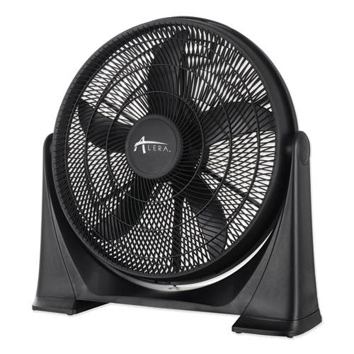 20" Super-Circulator 3-Speed Tilt Fan, Plastic, Black. Picture 2