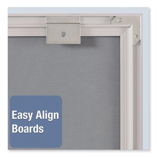 Matrix Magnetic Boards, 23 x 23, White Surface, Silver Aluminum Frame. Picture 5