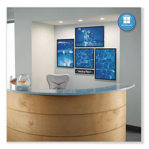 Matrix Magnetic Boards, 23 x 23, White Surface, Silver Aluminum Frame. Picture 2