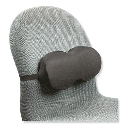 Lumbar Support Memory Foam Backrest, 13.5 x 3.46 x 6.34, Black. Picture 3