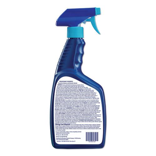 24-Hour Disinfectant Bathroom Cleaner, Citrus, 32 oz Spray Bottle, 6/Carton. Picture 3