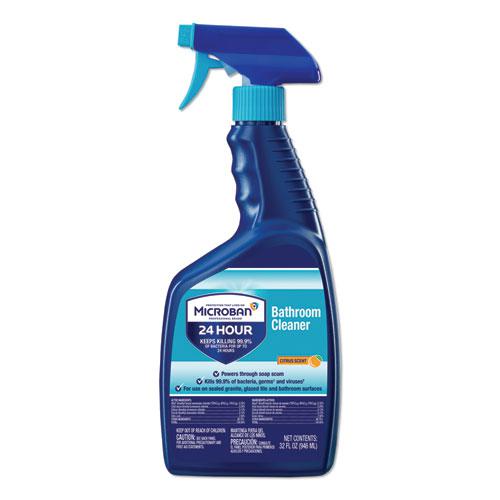 24-Hour Disinfectant Bathroom Cleaner, Citrus, 32 oz Spray Bottle, 6/Carton. Picture 2