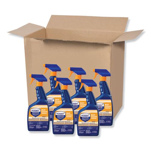 24-Hour Disinfectant Multipurpose Cleaner, Citrus, 32 oz Spray Bottle, 6/Carton. Picture 1