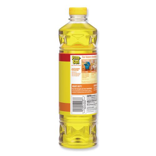 Multi-Surface Cleaner, Lemon Fresh, 28 oz Bottle, 12/Carton. Picture 3