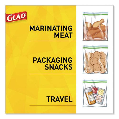 Fold-Top Sandwich Bags, 6.5" x 5.5", Clear, 180/Box, 12 Boxes/Carton. Picture 5
