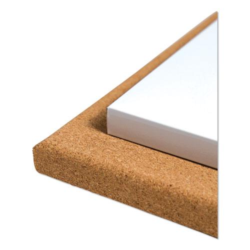Tile Board Value Pack, (1) Tan Cork Bulletin, (1) White Magnetic Dry Erase, 14 x 14. Picture 4