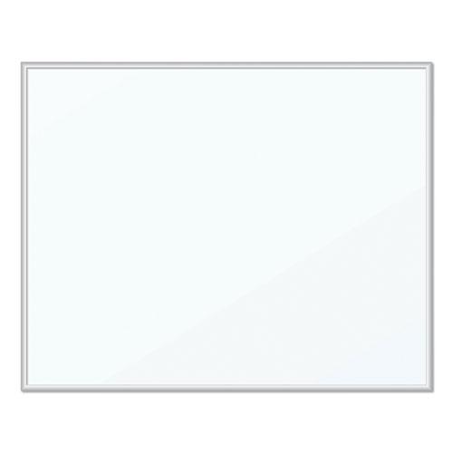 Magnetic Dry Erase Board, 20 x 16, White Surface, Silver Aluminum Frame. Picture 1