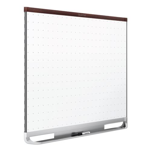 Prestige 2 Total Erase Whiteboard, 72 x 48, White Surface, Mahogany Fiberboard/Plastic Frame. Picture 11
