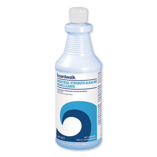 Industrial Strength Alkaline Drain Cleaner, 32 oz Bottle, 12/Carton. Picture 2