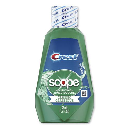 + Scope Rinse, Classic Mint, 36 mL Bottle, 180/Carton. The main picture.