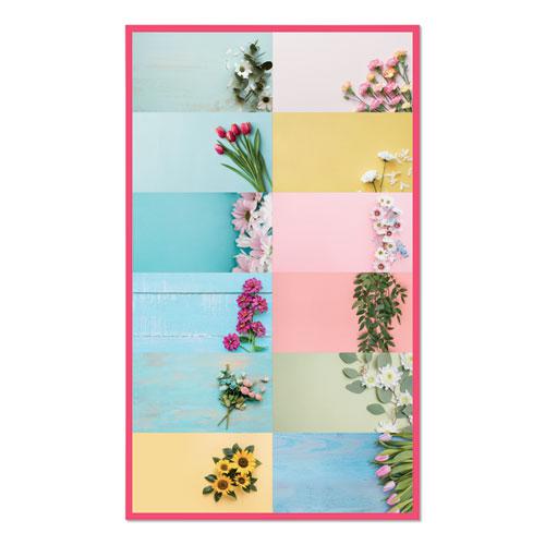 Romantic Wall Calendar, Romantic Floral Photography, 12 x 17, Multicolor/White Sheets, 12-Month (Jan to Dec): 2024. Picture 2