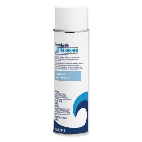 Clean and Fresh Air Freshener, 10 oz Aerosol Spray, 12/Carton. Picture 1