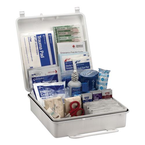 Bulk ANSI 2015 Compliant Class B Type III First Aid Kit for 50 People, 199 Pieces, Plastic Case. Picture 3