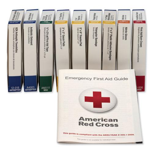 ANSI Compliant 10 Person First Aid Kit Refill, 65 Pieces. Picture 1
