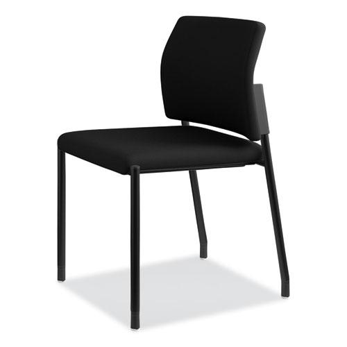 Accommodate Series Guest Chair, 23.25" x 22.25" x 32", Black Seat, Black Back, Black Base, 2/Carton. Picture 12