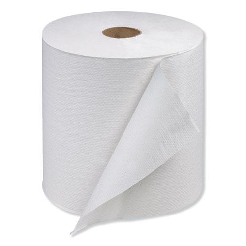 Hardwound Roll Towel, 1-Ply, 7.88" x 1,000 ft, White, 6 Rolls/Carton. Picture 7