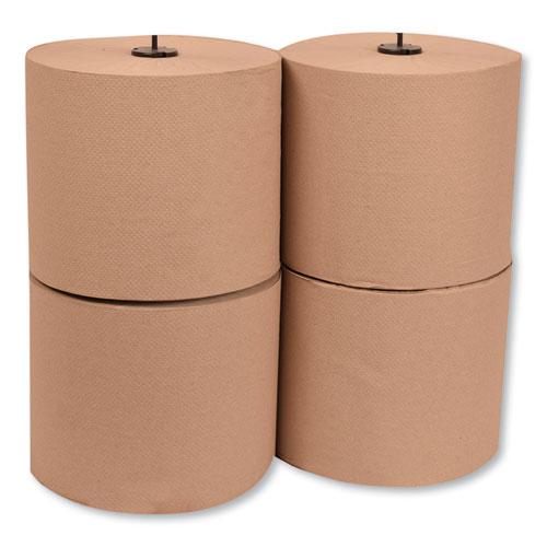 Basic Paper Wiper Roll Towel, 7.68" x 1150 ft, Natural, 4 Rolls/Carton. Picture 2