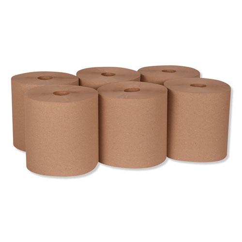 Universal Hand Towel Roll, 7.88" x 800 ft, Natural, 6 Rolls/Carton. Picture 2