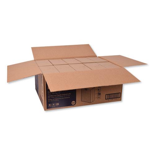 Industrial Paper Wiper, 4-Ply, 8.54 x 16.5, Unscented, Blue, 90 Towels/Box, 10 Boxes/Carton. Picture 6