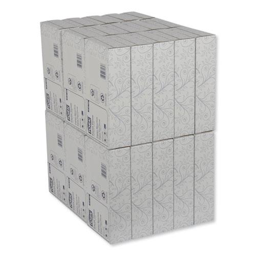 Universal Facial Tissue, 2-Ply, White, 100 Sheets/Box, 30 Boxes/Carton. Picture 6