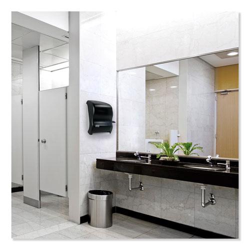 Hand Towel Roll Dispenser, 12.94 x 9.25 x 15.5, Smoke. Picture 7