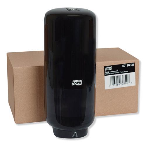 Elevation Foam Skincare Automatic Dispenser with Intuition Sensor, 1 L/33 oz, 4.45" x 5.12" x 10.94", Black. Picture 11