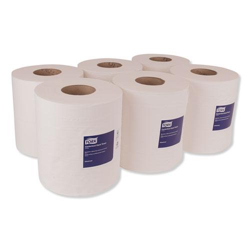 Advanced Centerfeed Hand Towel, 2-Ply, 8.25 x 11.8, White, 610/Roll, 6/Carton. Picture 6