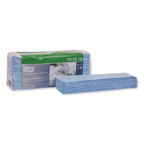 Low-Lint Cleaning Cloth, 1-Ply, 15.4 x 12.8, Unscented, Blue, 80/Bag, 5 Bags/Carton. Picture 3
