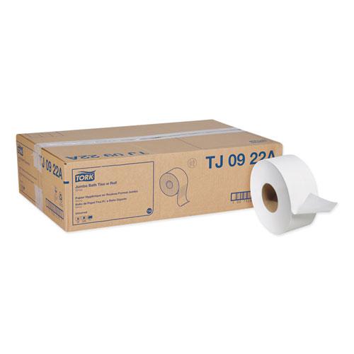 Universal Jumbo Bath Tissue, Septic Safe, 2-Ply, White, 3.48" x 1,000 ft, 12/Carton. Picture 1