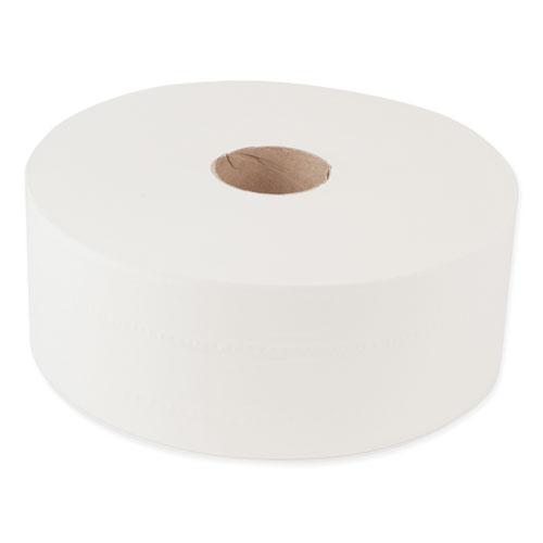 Advanced Jumbo Bath Tissue, Septic Safe, 2-Ply, White, 3.48" x 1,600 ft, 6 Rolls/Carton. Picture 4