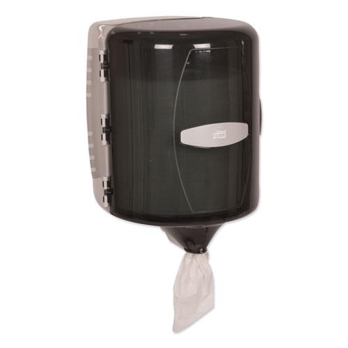 Centerfeed Hand Towel Dispenser, 10.13 x 10 x 12.75, Smoke. Picture 4