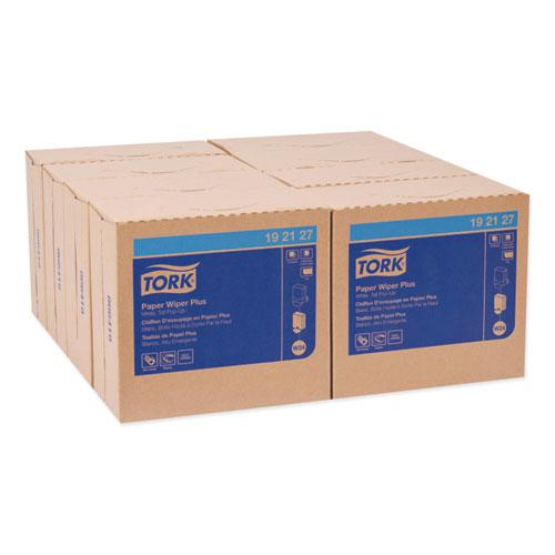 Multipurpose Paper Wiper, 9.25 x 16.25, White, 100/Box, 8 Boxes/Carton. Picture 4
