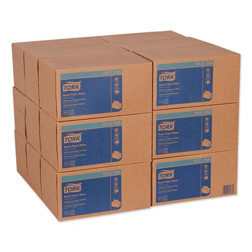 Multipurpose Paper Wiper, 2-Ply, 9 x 10.25, White, 110/Box, 18 Boxes/Carton. Picture 4