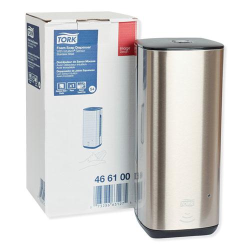 Image Design Foam Skincare Automatic Dispenser with Intuition Sensor, 1 L, 4.5 x 5.12 x 10.62, Stainless Steel. Picture 2