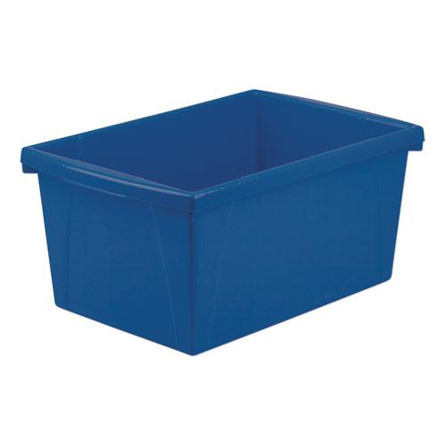 Storage Bins, 5.5 gal, 10.63 x 15.63 x 8, Randomly Assorted Colors. Picture 3
