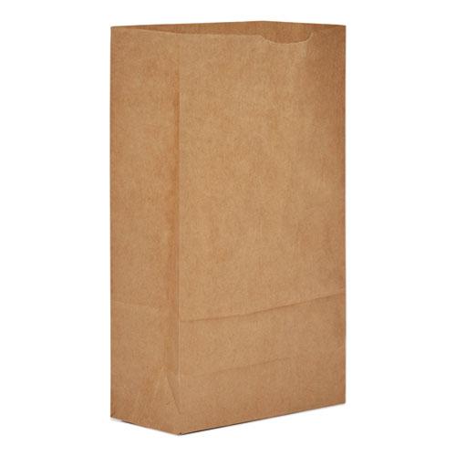 Grocery Paper Bags, 35 lb Capacity, #6, 6" x 3.63" x 11.06", Kraft, 2,000 Bags. Picture 1