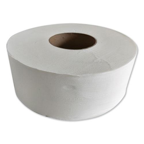 JRT Jr. Jumbo-Junior Bath Tissue, 2-Ply, White, 3.1" x 1,000 ft, 12/Carton. Picture 1