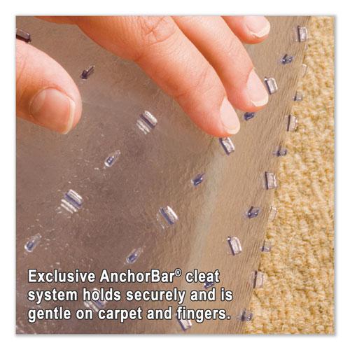 EverLife Chair Mats for Medium Pile Carpet, Rectangular, 46 x 60, Clear. Picture 6