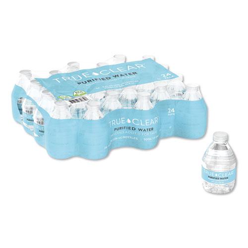 Purified Bottled Water, 8 oz Bottle, 24 Bottles/Carton. Picture 1