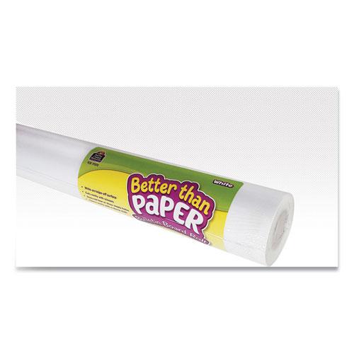 Better Than Paper Bulletin Board Roll, 4 ft x 12 ft, White. Picture 1